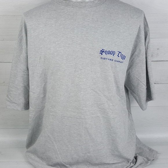 Snoop Dogg Clothing Co Gray Size XXXL T-Shirt Hip Hop Rap Apparel - Picture 1 of 5
